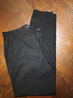 slim fit dress pants h&m H&M Men's 33R Slim Fit Dress Pants Navy Flat Front